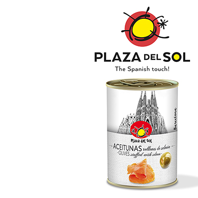 Plaza del Sol Salmon stuffed Manzanilla Olives 280g